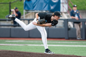 Dawson Montesa, rest of pitching staff throws everything it has to propel WVU baseball to super regionals
